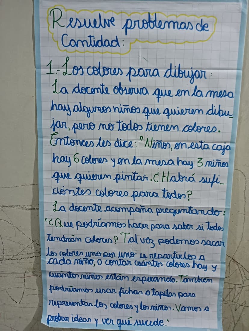 Situaciones problemáticas por competencia: Resuelve problemas de cantidad (Caso 1)